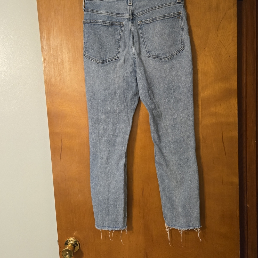 Madewell Perfect Vintage Jeans Rosabelle Wash Distressed 29 - Picture 2 of 7